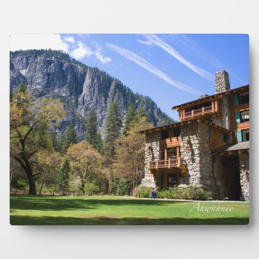 Ahwahnee Fotoplaat (Voorkant)