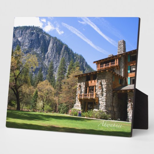 Ahwahnee Fotoplaat (Zijkant)
