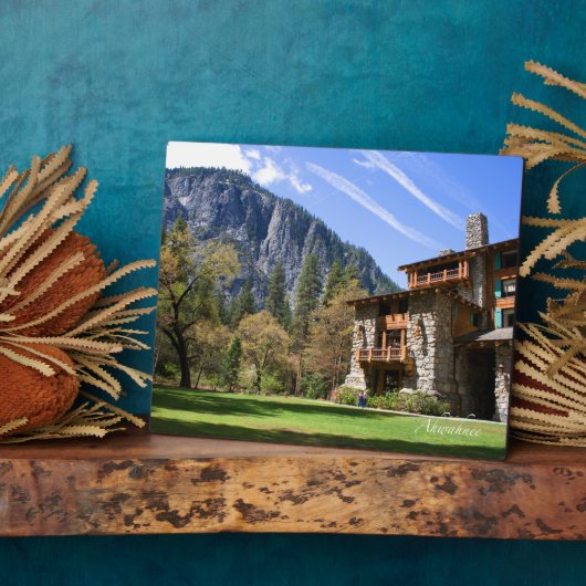 Ahwahnee Fotoplaat (Zijkant)