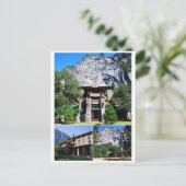 Ahwahnee-hotel in het Yosemite National Park Briefkaart (Staand voorkant)