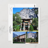 Ahwahnee-hotel in het Yosemite National Park Briefkaart (Voorkant / Achterkant)