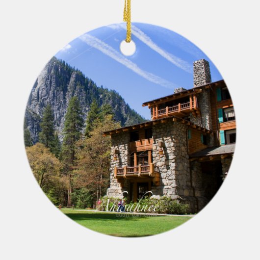 Ahwahnee Keramisch Ornament (Achterkant)