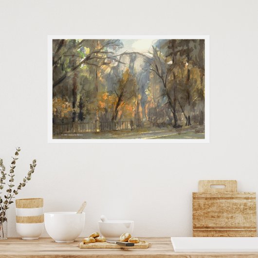 Ahwahnee Lawn Print (Keuken)