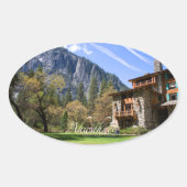 Ahwahnee Ovale Sticker (Voorkant)