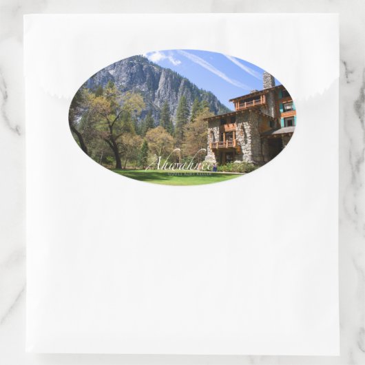 Ahwahnee Ovale Sticker (Tas)