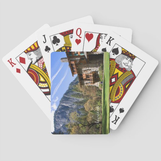 Ahwahnee Pokerkaarten (Achterkant)