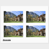 Ahwahnee Rechthoekige Sticker (Vel)