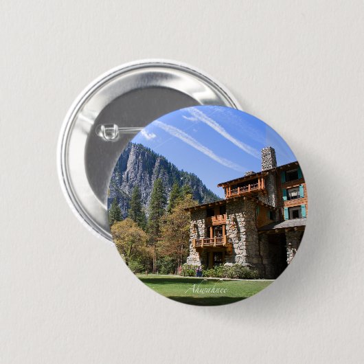 Ahwahnee Ronde Button 5,7 Cm (Voorkant /achterkant)
