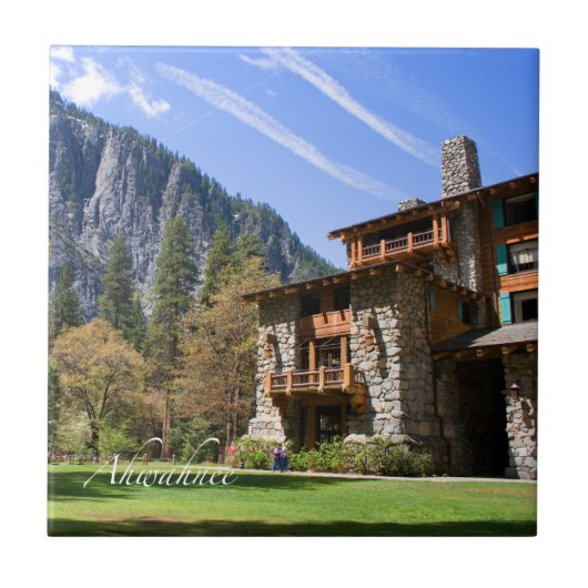 Ahwahnee Tegeltje (Voorkant)