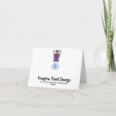 Ahwahnee Wenskaart Kaart (Achterkant)