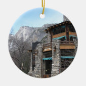 Ahwahnee- Yosemite Keramisch Ornament (Voorkant)
