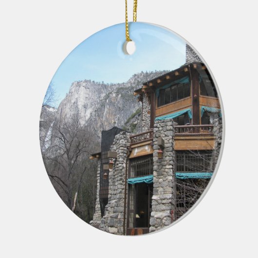 Ahwahnee- Yosemite Keramisch Ornament (Links)