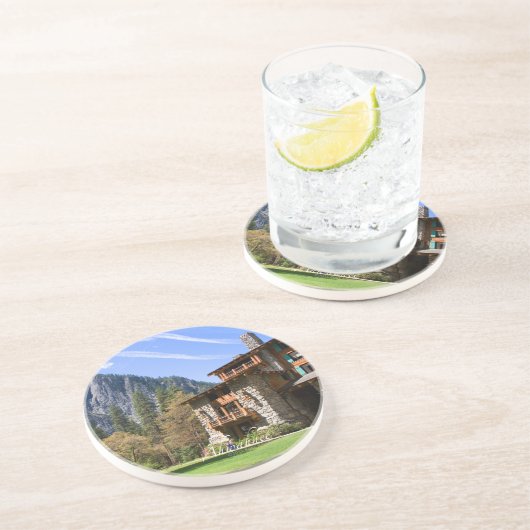 Ahwahnee Zandsteen Onderzetter (Zijkant)