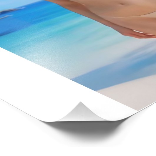 AI美女 FOTO AFDRUK (Hoek)