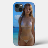 AI美女iPhoneケース Case-Mate iPhone Case (Achterkant)