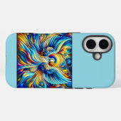 AI Abstracte Illusionisme Engel Expressionistisch Case-Mate iPhone Case (Achterkant (horizontaal))