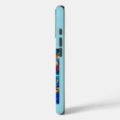 AI Abstracte Illusionisme Engel Expressionistisch Case-Mate iPhone Case (Achterkant / Links)