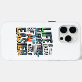 AI-algoritmecitaat – Leven gemakkelijker gemaakt Case-Mate iPhone Case (Achterkant (horizontaal))