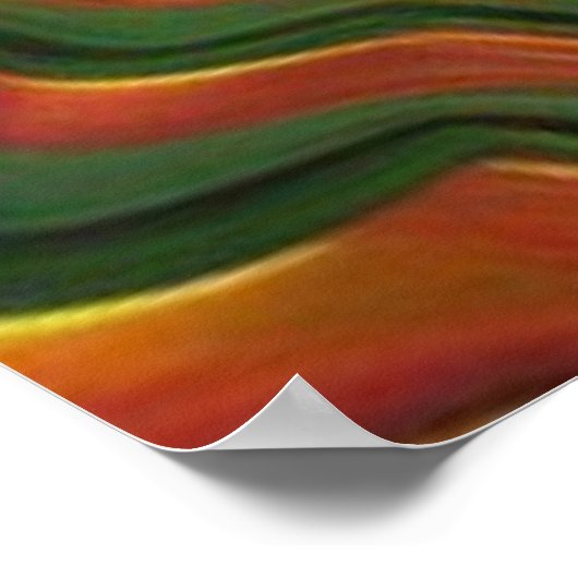 AI Art Bitcoin Crypto NFT Art Poster (Hoek)