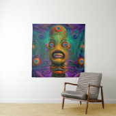 AI Art Bitcoin Crypto NFT Art Wandkleed (In situ)