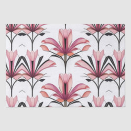 AI Art Bloemen Ontwerp Modern Art Tissue Paper Tissuepapier