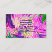 AI Art breekt Visitekaartjes uit (Achterkant)