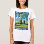 AI Art Earth Day T-shirt voor dames (Voorkant)
