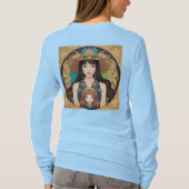 AI Art Earth Day Verjaardag T-shirt (Achterkant)