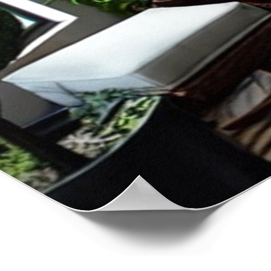 AI art Interieur Wooninrichting #1 Poster (Hoek)