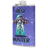 AI Art met UFO Beaming up an Alien | UFO Hunter Heupfles (Links)