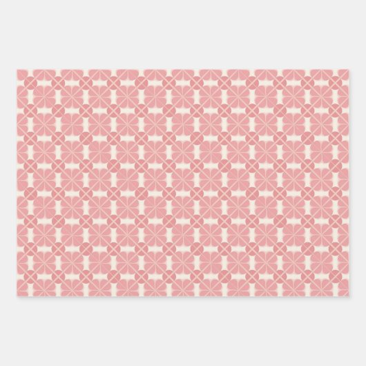 AI Art Pink Cream inpakpapier Vel (Voorkant 2)