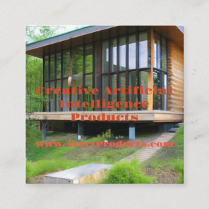 AI Art Products Square Visitekaartje