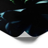 AI Art Rain Uitzicht van Mijn Windows Poster (Hoek)