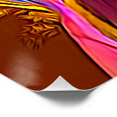 AI Art van de blote Maagd Mary Perfect Poster (Hoek)