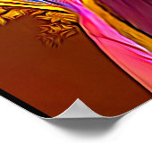 AI Art van de blote Maagd Mary Poster (Hoek)