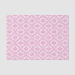 AI Art White Hearts Roze Tissue Paper Tissuepapier