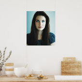 AI Art Woman's Portret Poster (Keuken)
