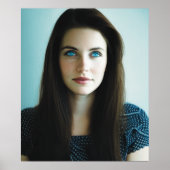 AI Art Woman's Portret Poster (Voorkant)