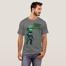 AI-artiest mannen topjes Luchtwerk Conceptart T-shirt