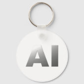 AI artificial intelligence Sleutelhanger (Voorkant)