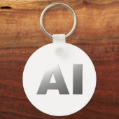 AI artificial intelligence Sleutelhanger (Voorkant)