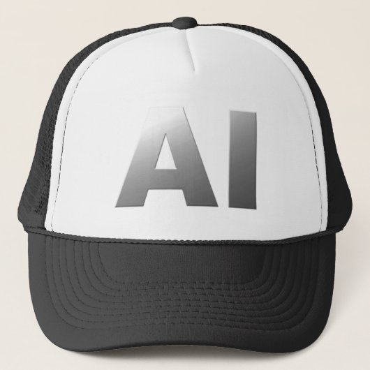 AI artificial intelligence Trucker Pet (Voorkant)