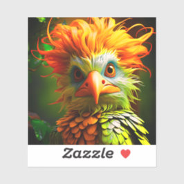Ai Artsy Bird Sticker