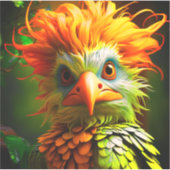 Ai Artsy Bird Sticker (Voorkant)