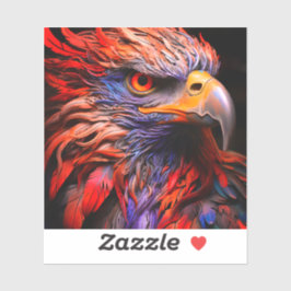 Ai Artsy Bird Sticker