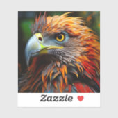 Ai Artsy Bird Sticker (Vel)