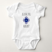 ai Baby, ai baby gift, artificial intelligence Romper (Voorkant)
