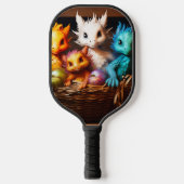 Ai Baby Dragons Pickleball Paddle (Voorkant)