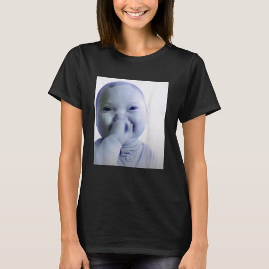 Ai Baby You Swear Meme Funny Laughing Baby Meme Br T-shirt (Voorkant)