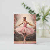 AI Ballet Briefkaart (Staand voorkant)